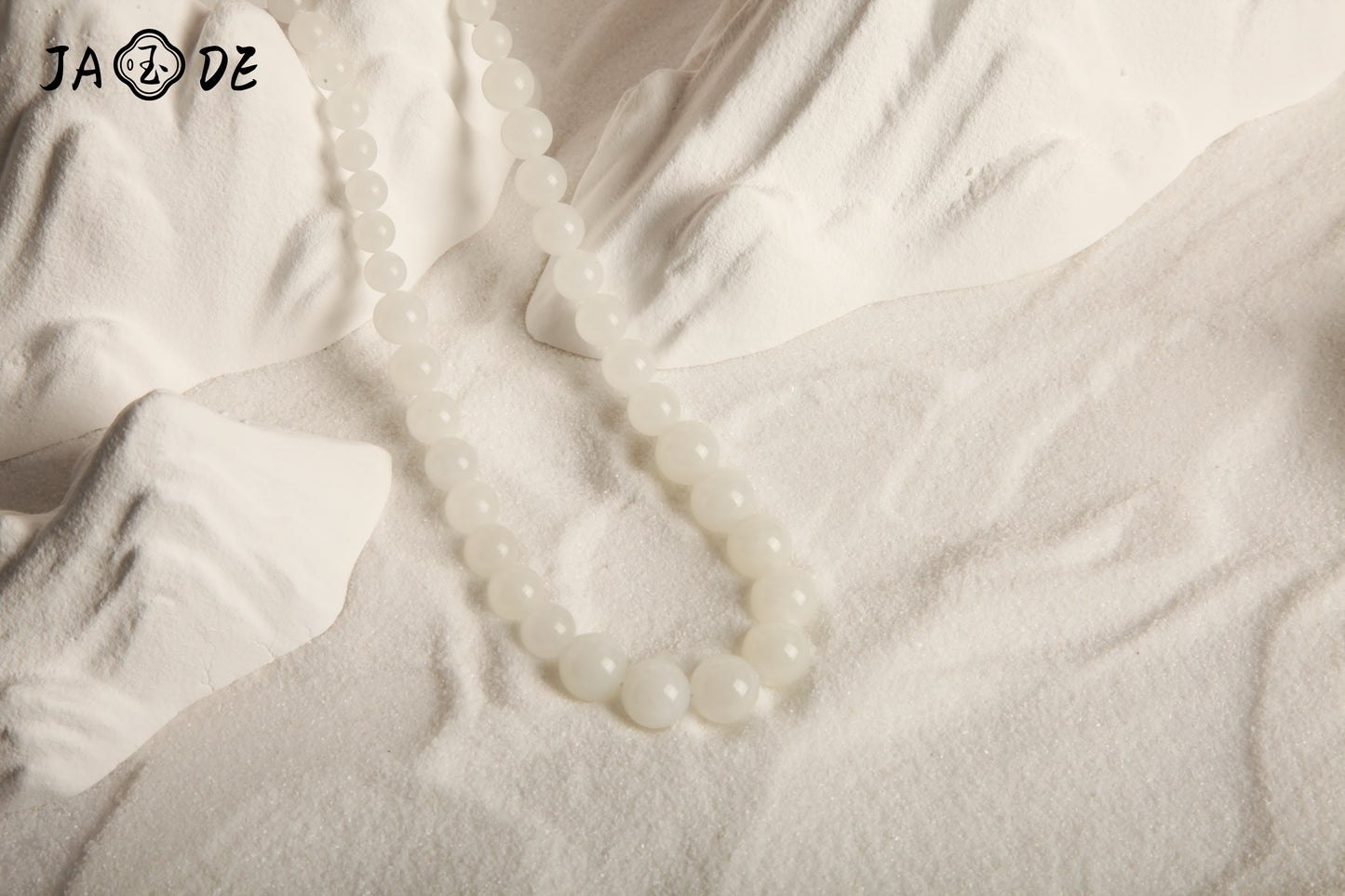 White Beads | Unique Jade™