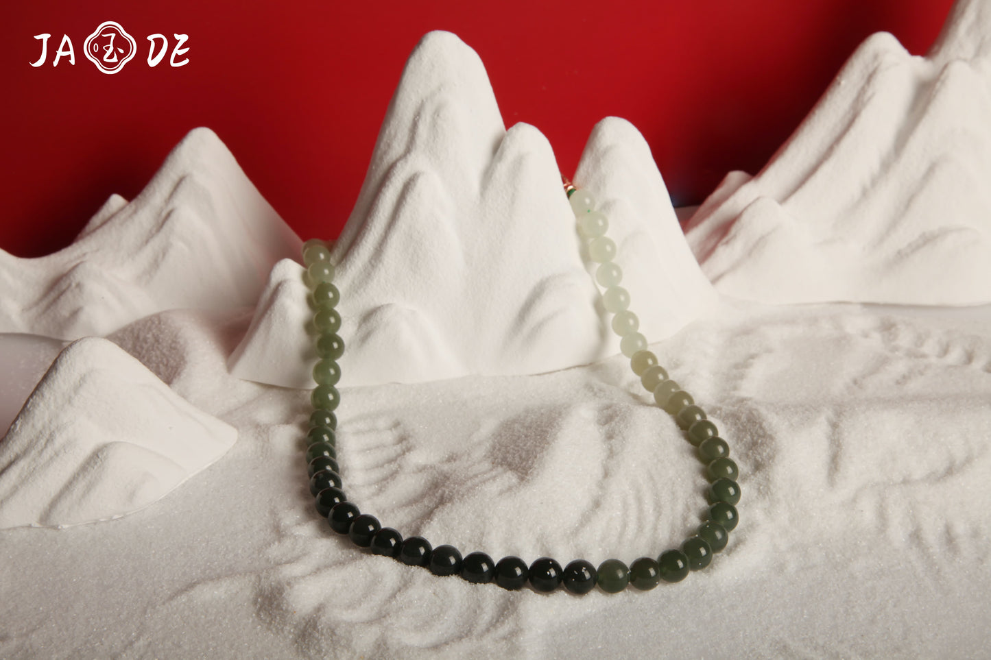Hetian Jade Bead Necklace | Unique Jade™