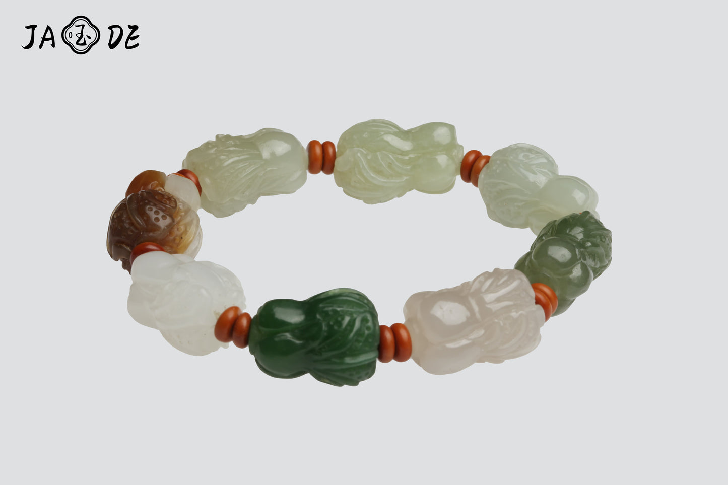 Hetian Jade Cabbage Hand String | Unique Jade™