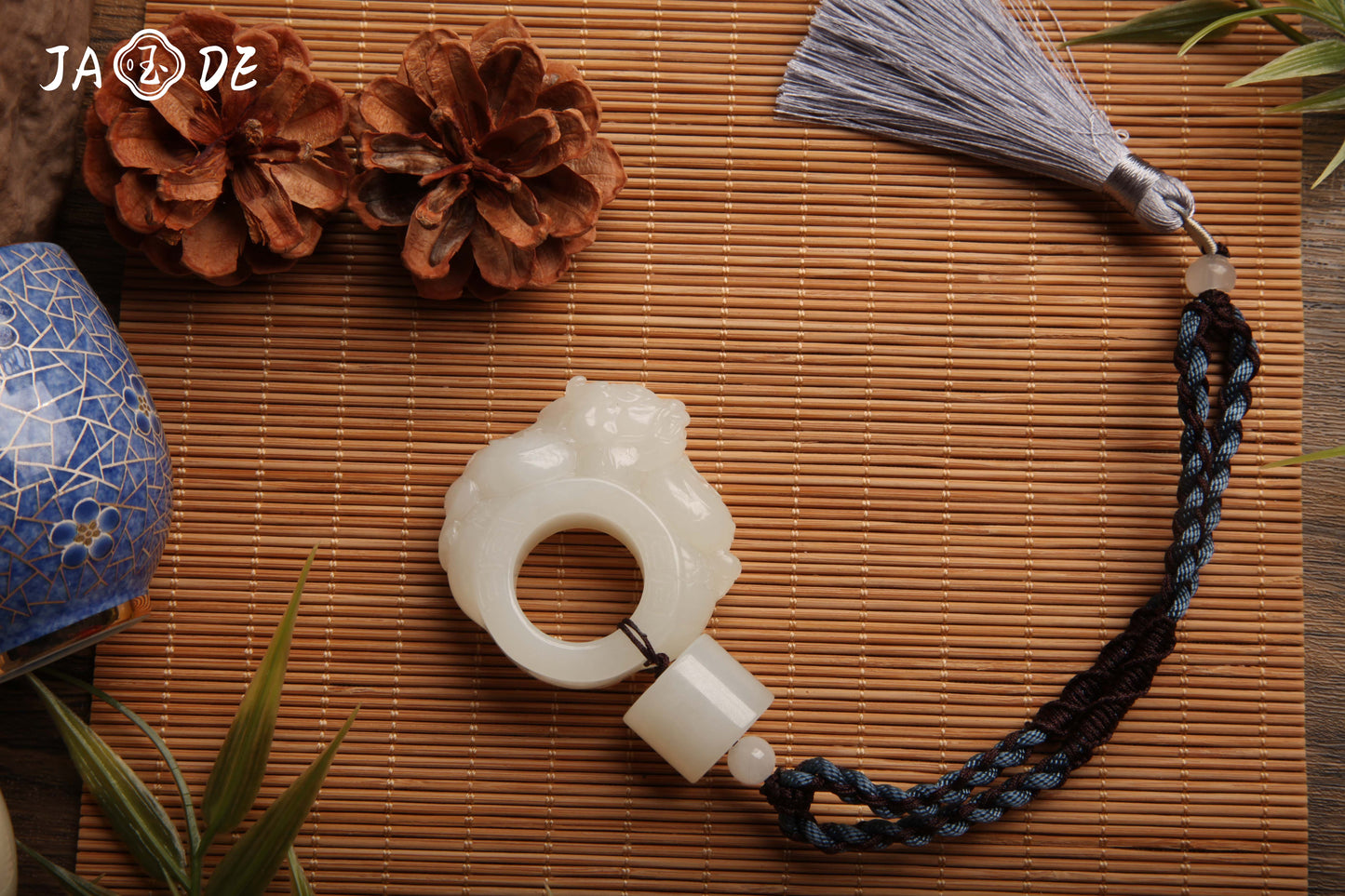 Jade Dragon Thumb Ring | Unique Jade™