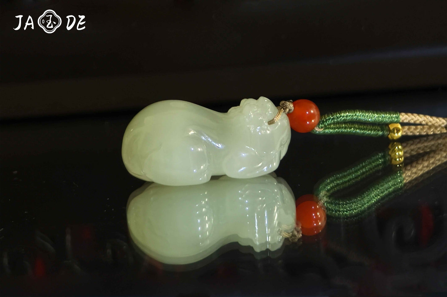 Hetian Jade Pixiu Necklace | Unique Jade™