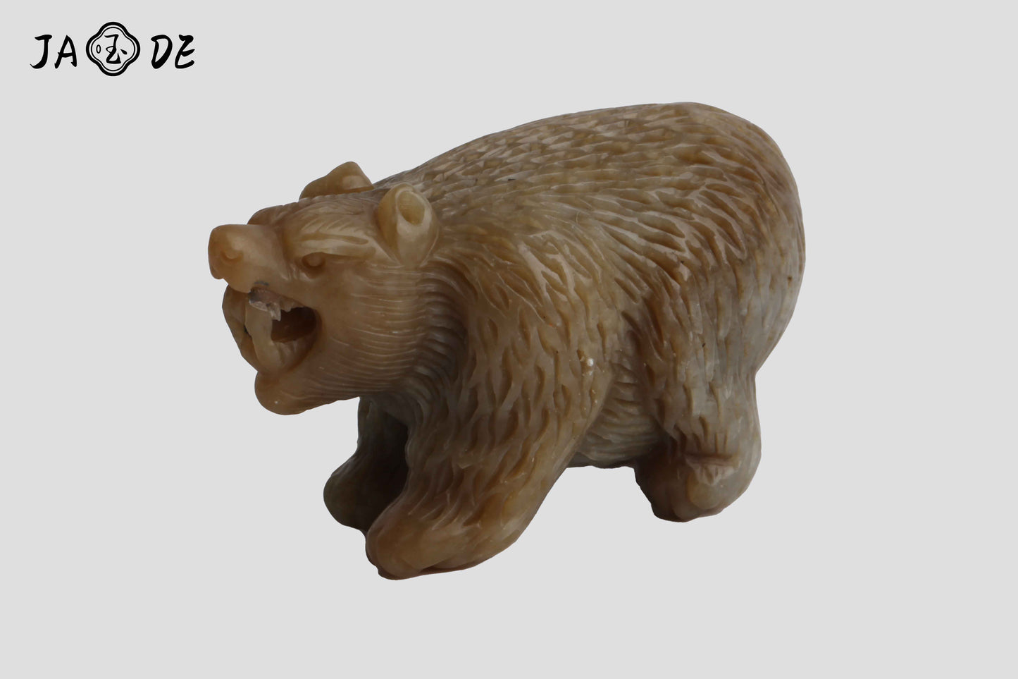 Hetian Jade Bear Pair | Unique Jade™