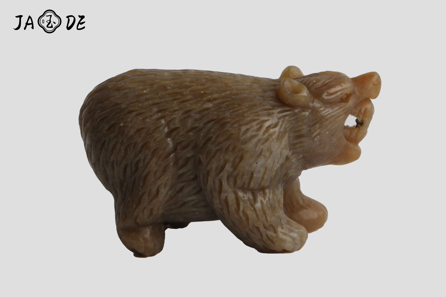 Hetian Jade Bear Pair | Unique Jade™