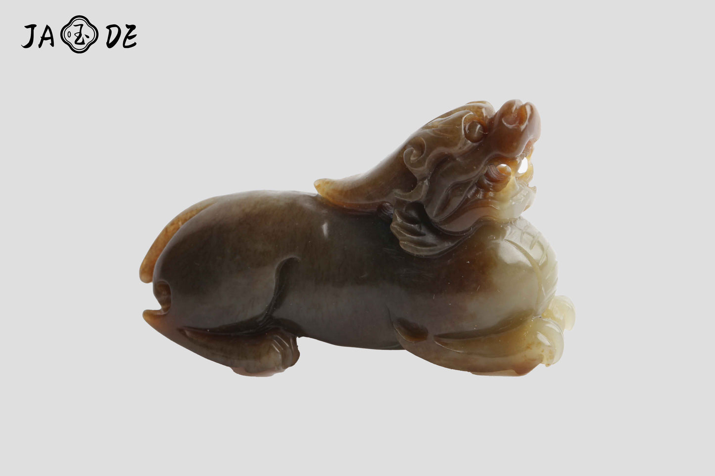 Hetian Jade Figurine – Skyward Roar | Unique Jade™
