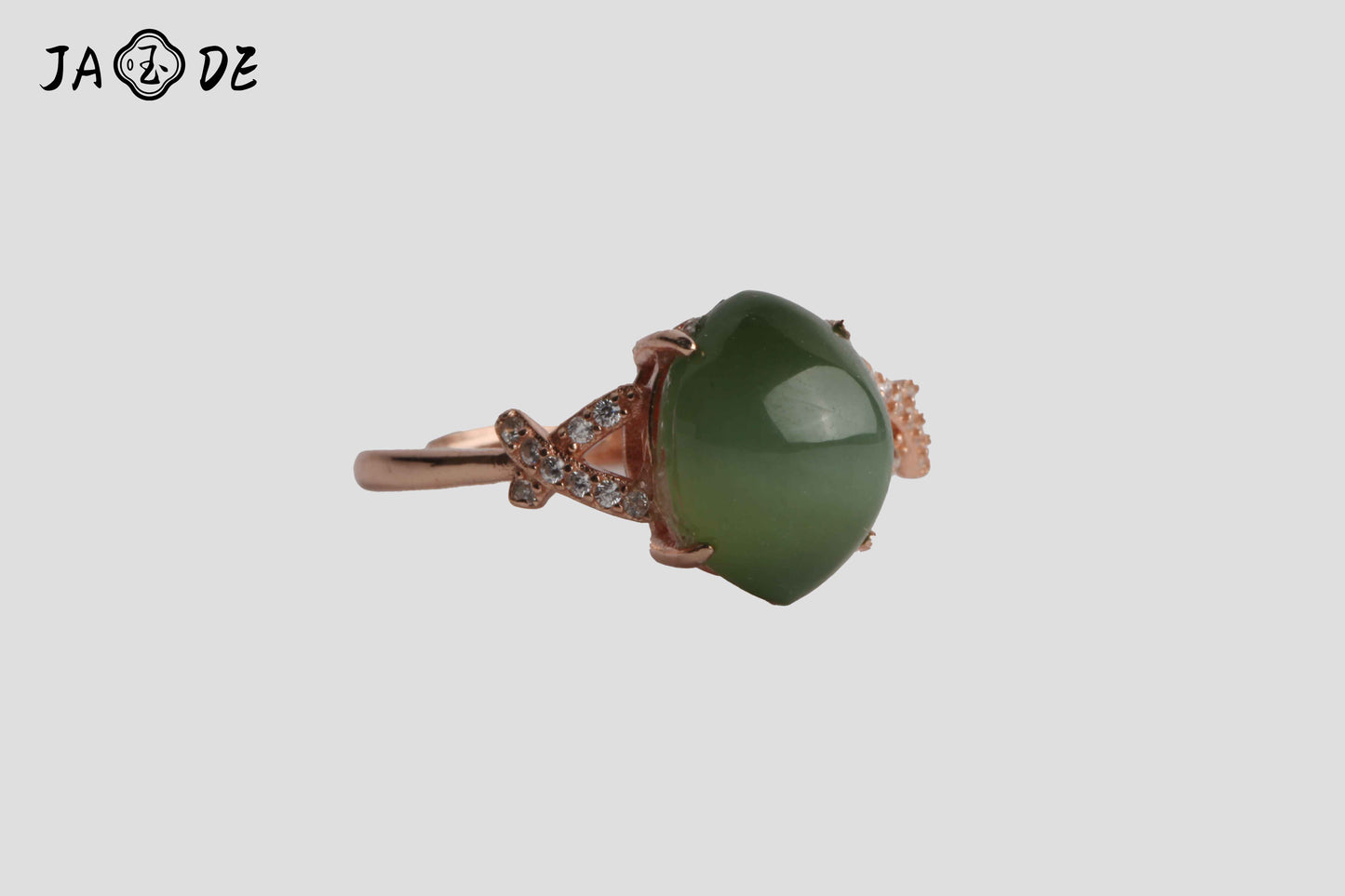Hetian Jade Cat’s Eye Ring | Unique Jade™