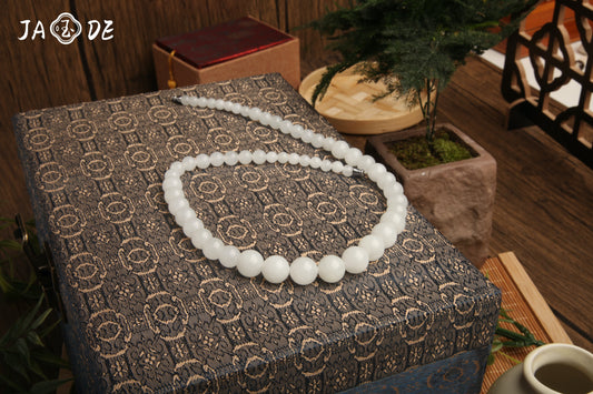 White Beads | Unique Jade™