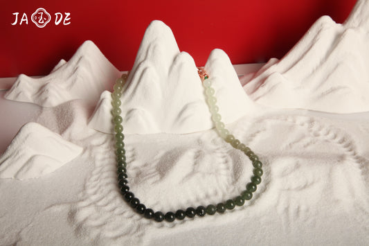 Hetian Jade Bead Necklace | Unique Jade™