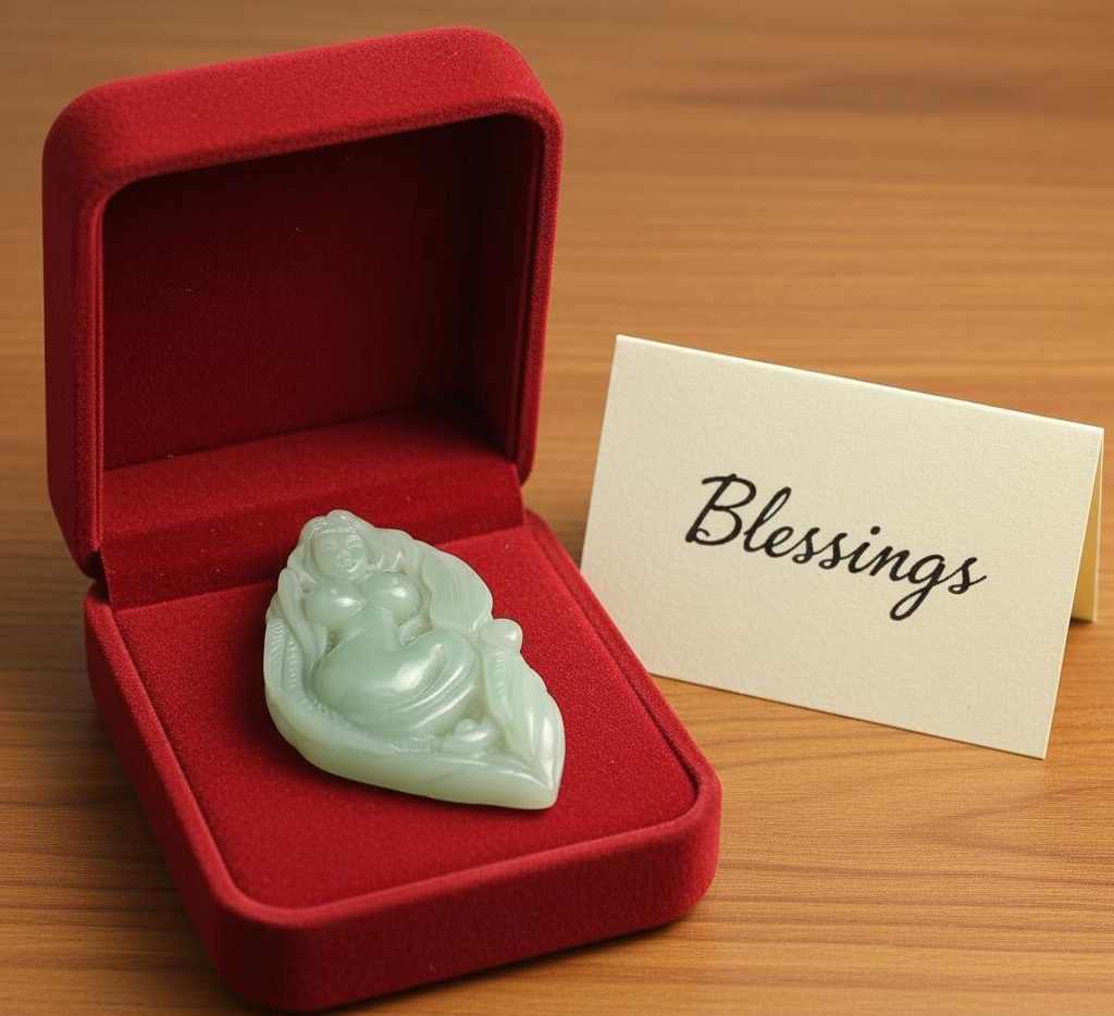 Hetian Jade Angel Pendant | Unique Jade™