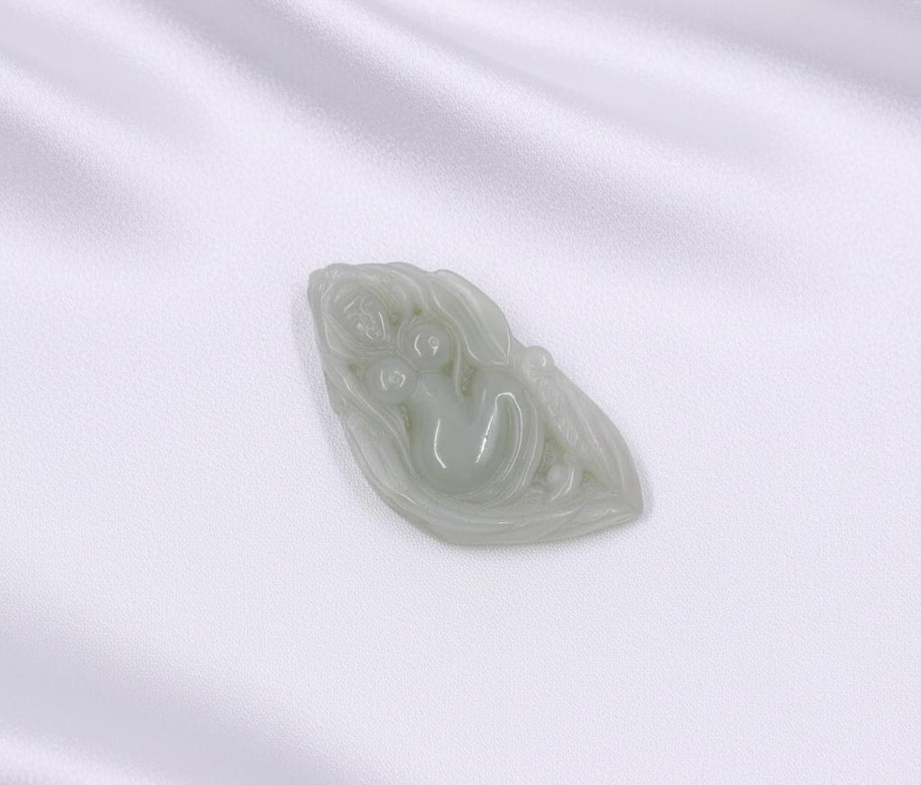 Hetian Jade Angel Pendant | Unique Jade™