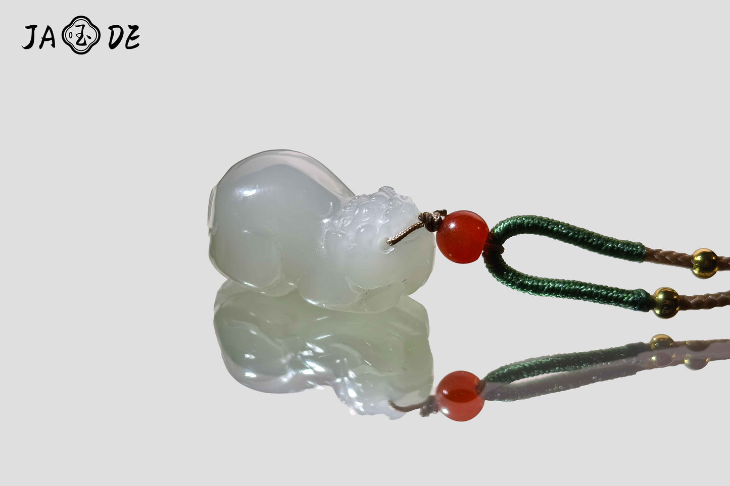 Hetian Jade Pixiu Necklace | Unique Jade™