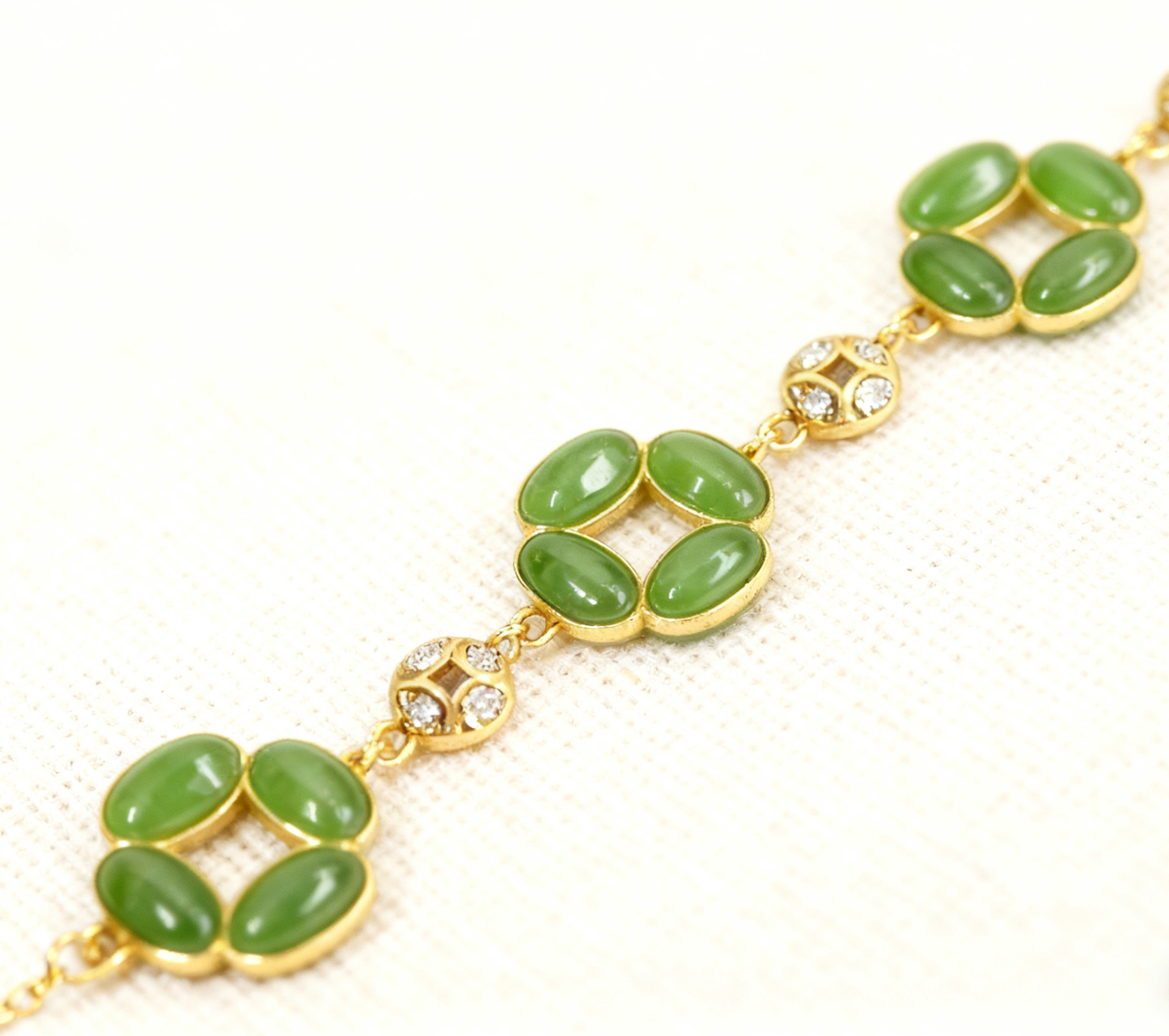 Nephrite Jade Bracelet, Green Spinach Jade Bracelet, Handmade Adjustable Bracelet, 3.13g