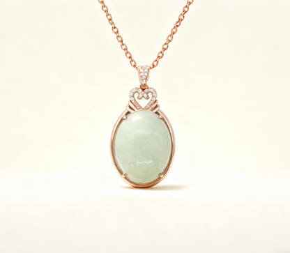 Nephrite Jade Pendant, Teardrop Green Jade Pendant, 7.54g Handmade Jewelry, Sterling Silver Bail