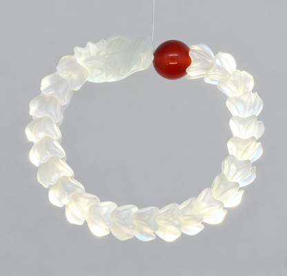 White Nephrite Jade Bracelet, Dragon Vertebrae Bracelet, 67.29g Qinghai White Jade, Handmade Spiritual Mala