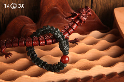 Hetian Jade “Coiled Dragon” Bracelet | Unique Jade™