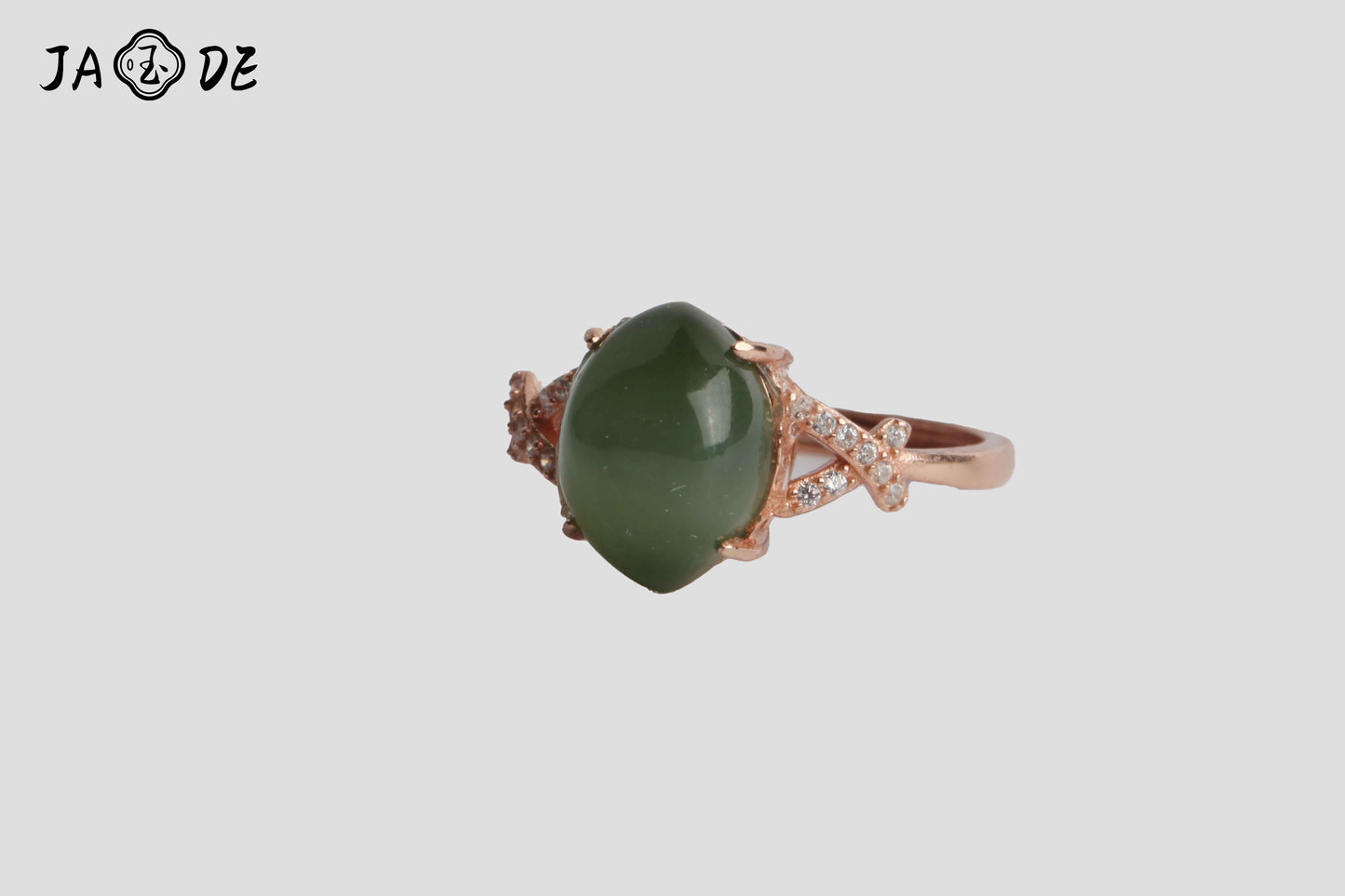 Hetian Jade Cat’s Eye Ring | Unique Jade™