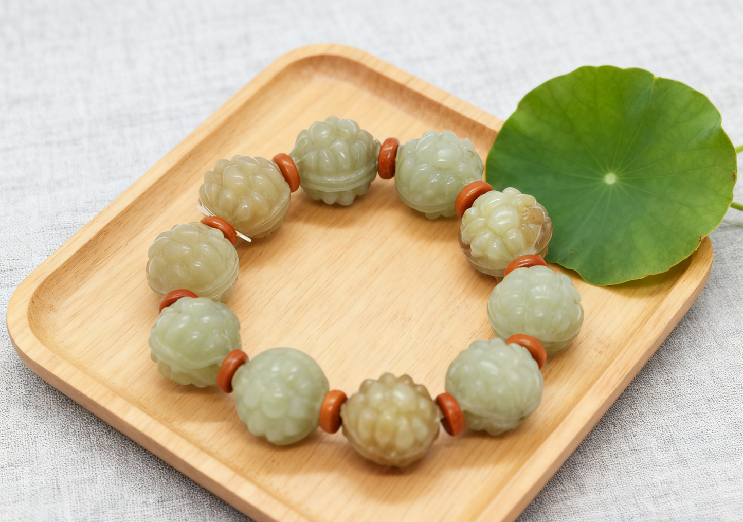 Tortoise Shell Jade Bracelet, 70.81g Natural Nephrite, Longevity Talisman, Wisdom and Grounding Jewelry