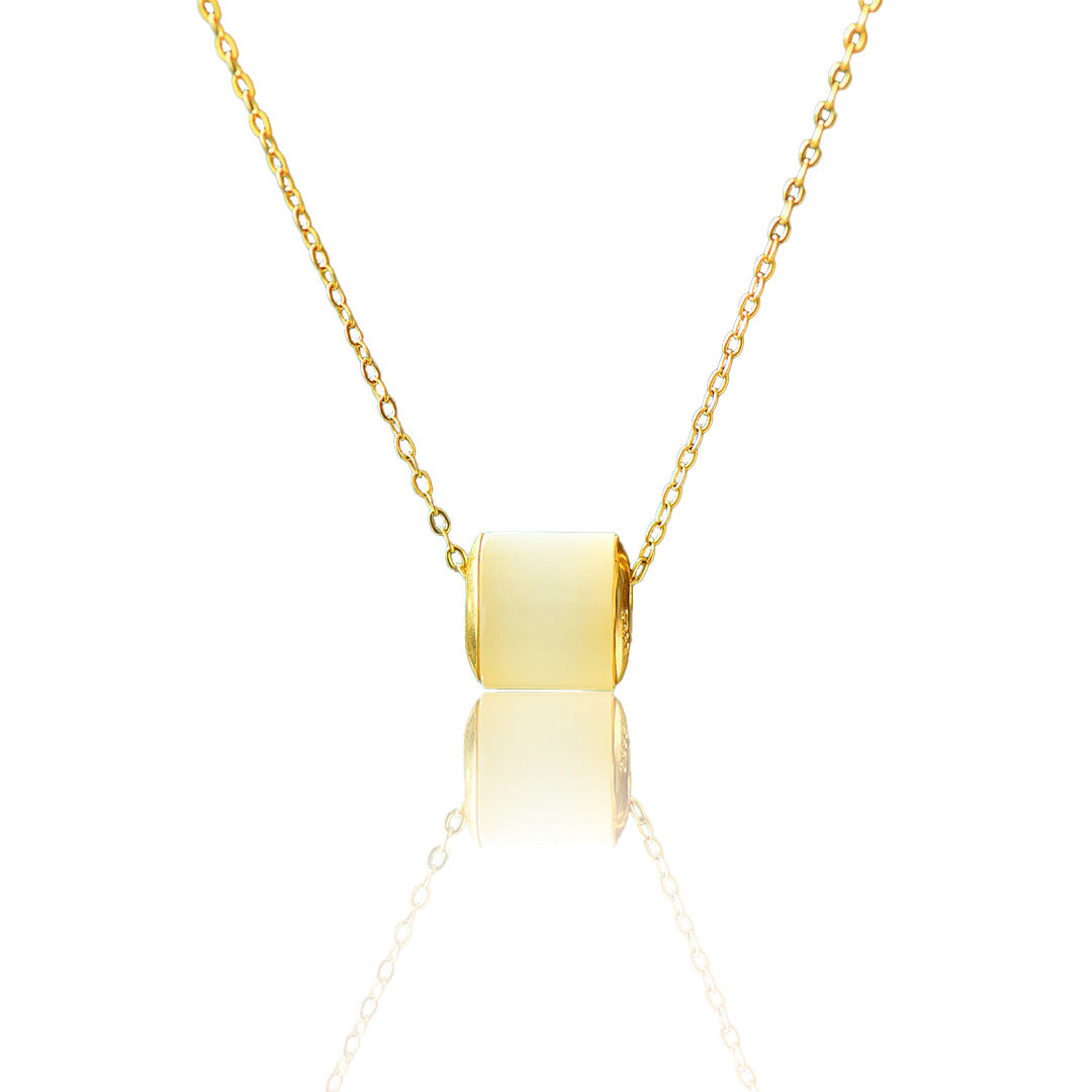 Hetian Jade LuLuTong Pendant Necklace